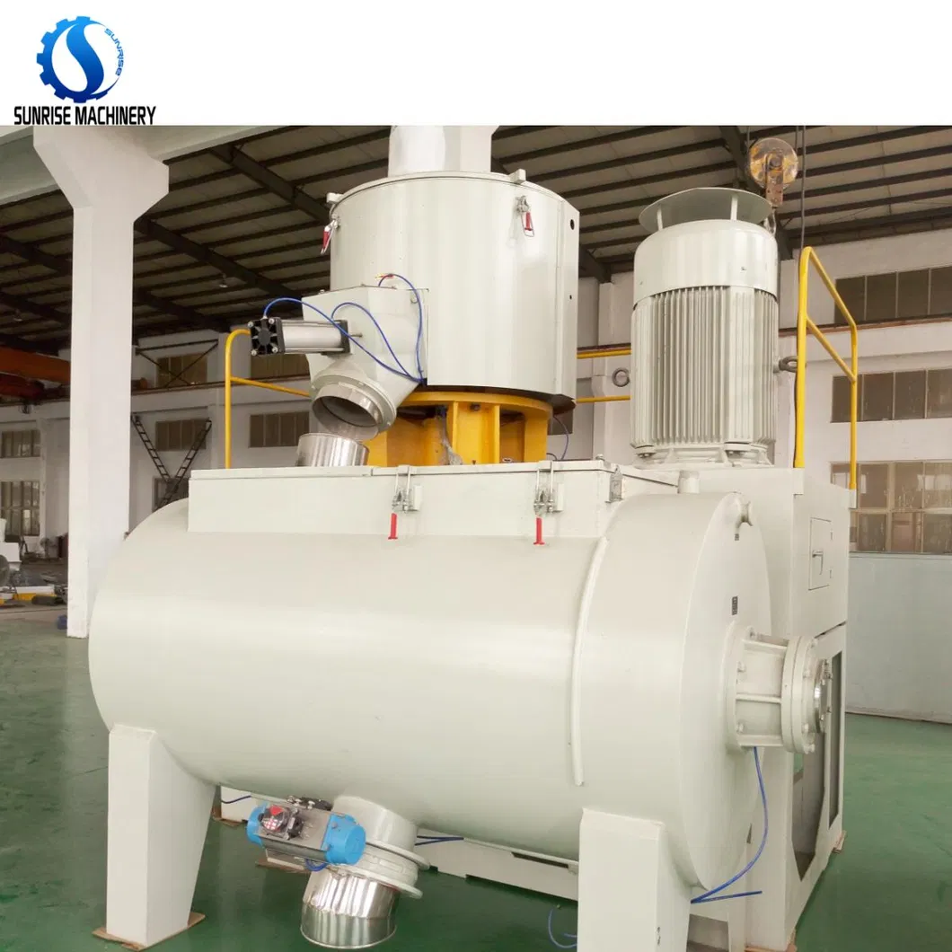 SRL-W800/2500 PVC High Speed Unit with Horizontal Cooling Mixer
