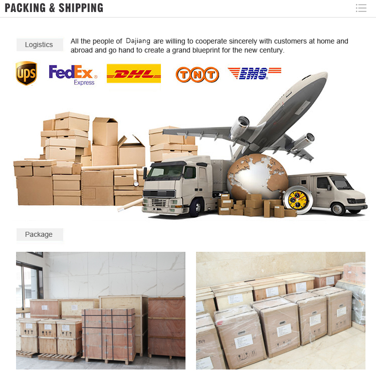 Packing and Shipping Details