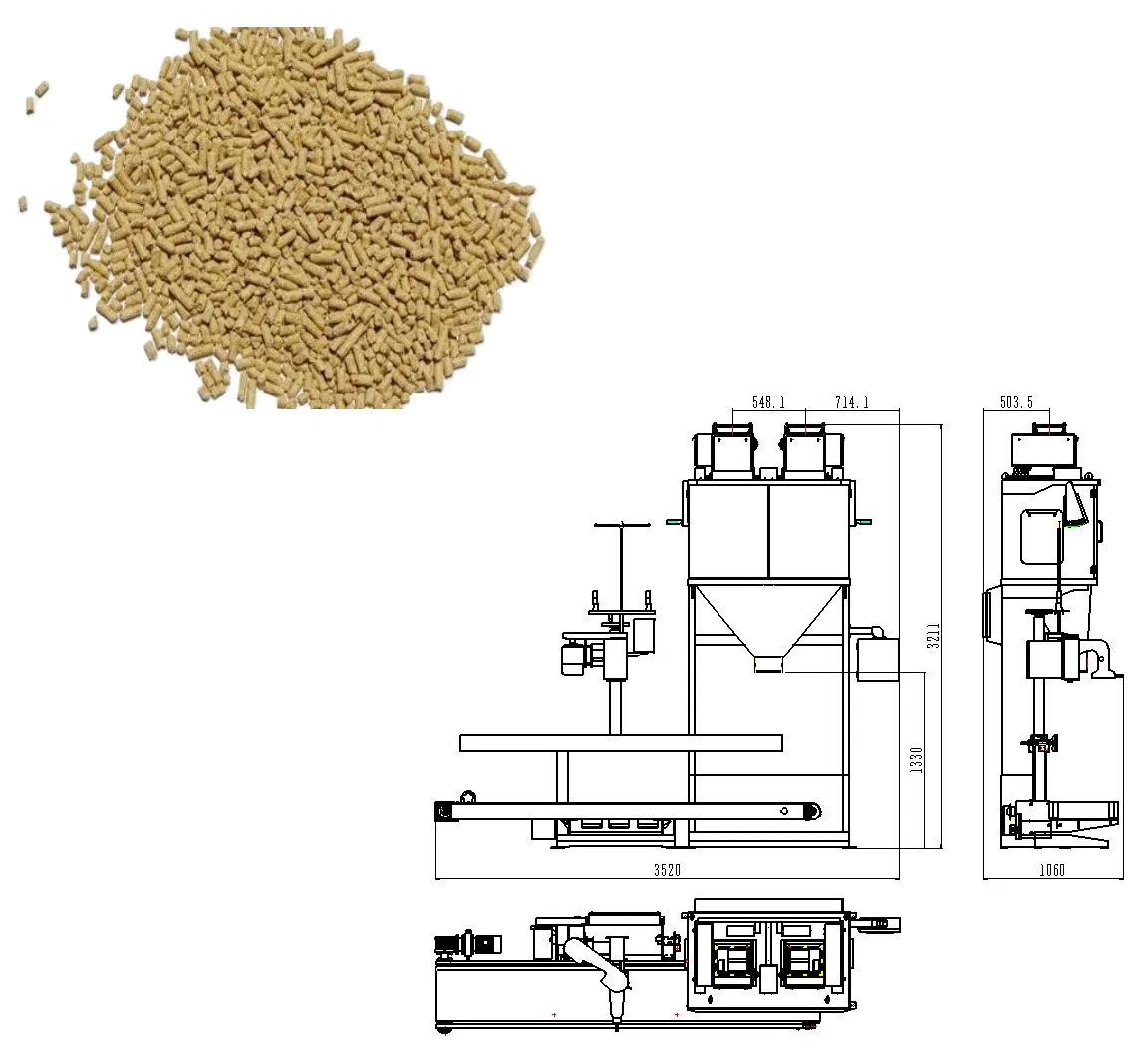 Advanced Eagle Beans Automatic Packaging System with Integrated Weighing Scale