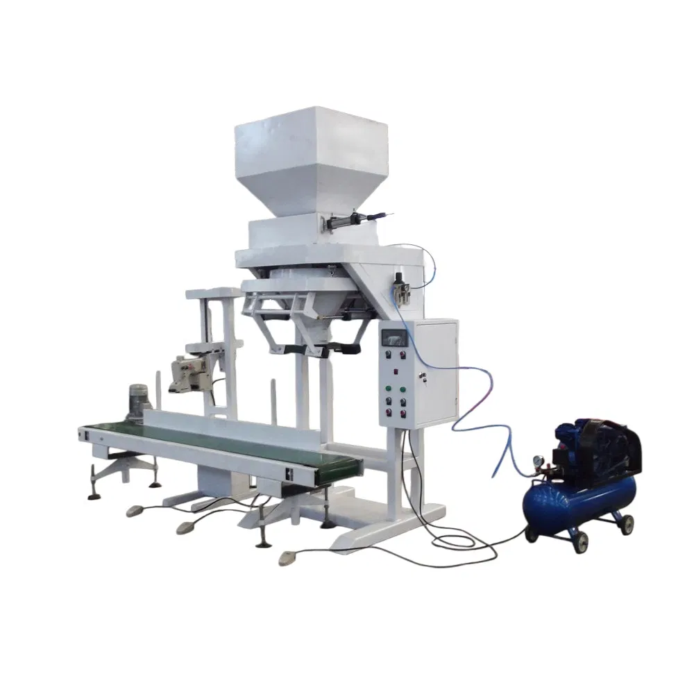 High Precision Automatic Weighing and Bagging System for Granular Materials