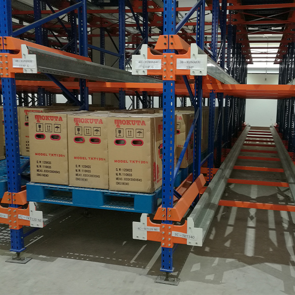 Heavy-Duty Steel Motor Drive Pallet Shuttle System Automated Storage Warehouse Storage Equipment