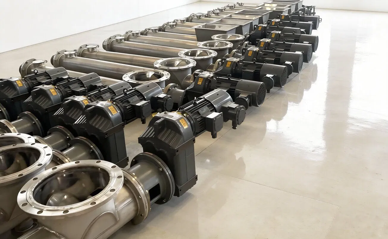 Lithium Carbonate Screw Conveying System
