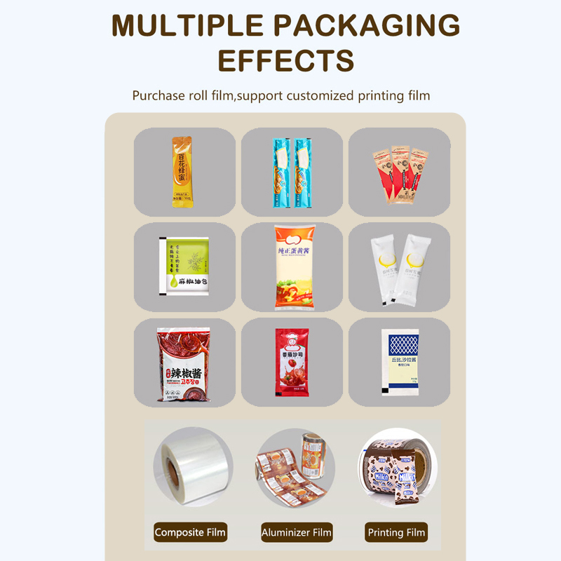 Vertical Automatic Milk Water Juice Oil Ice Lolly Liquid Pouch Sachet Packing Packaging Machine Filling Machine