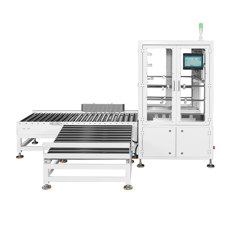 Automatic Checkweigher With Rodless Cylinder Rejection For Boxed Circuit Breaker Weight Inspection