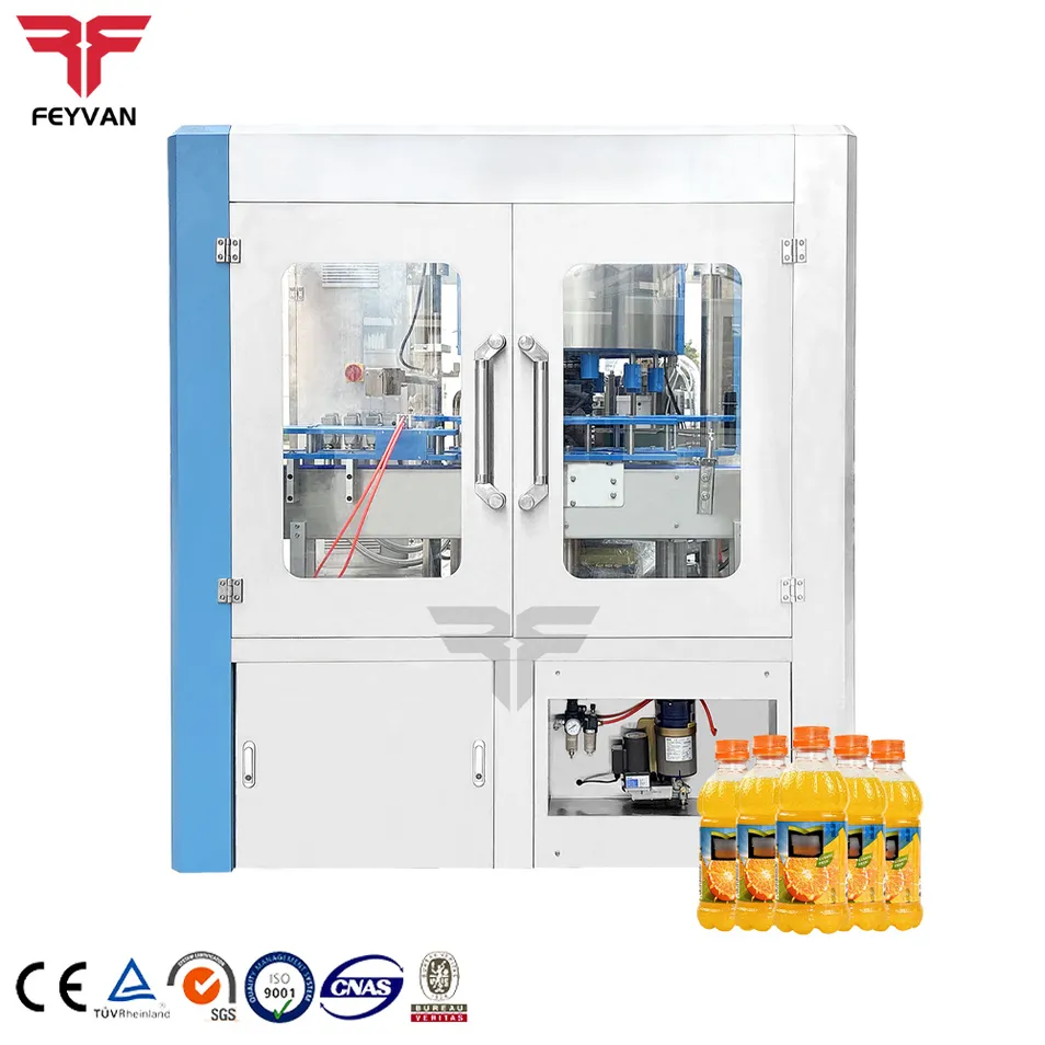 Rotary Hot Melt Glue Labeling Machine Application