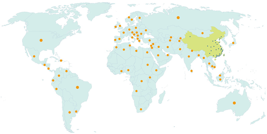 Global Network Map