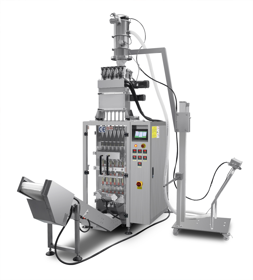 High Efficiency 4 Lanes 10g 15g 20g Collagen Powder Protein Powder Seasoning Powder Small Sachet Multilane Packaging Machine