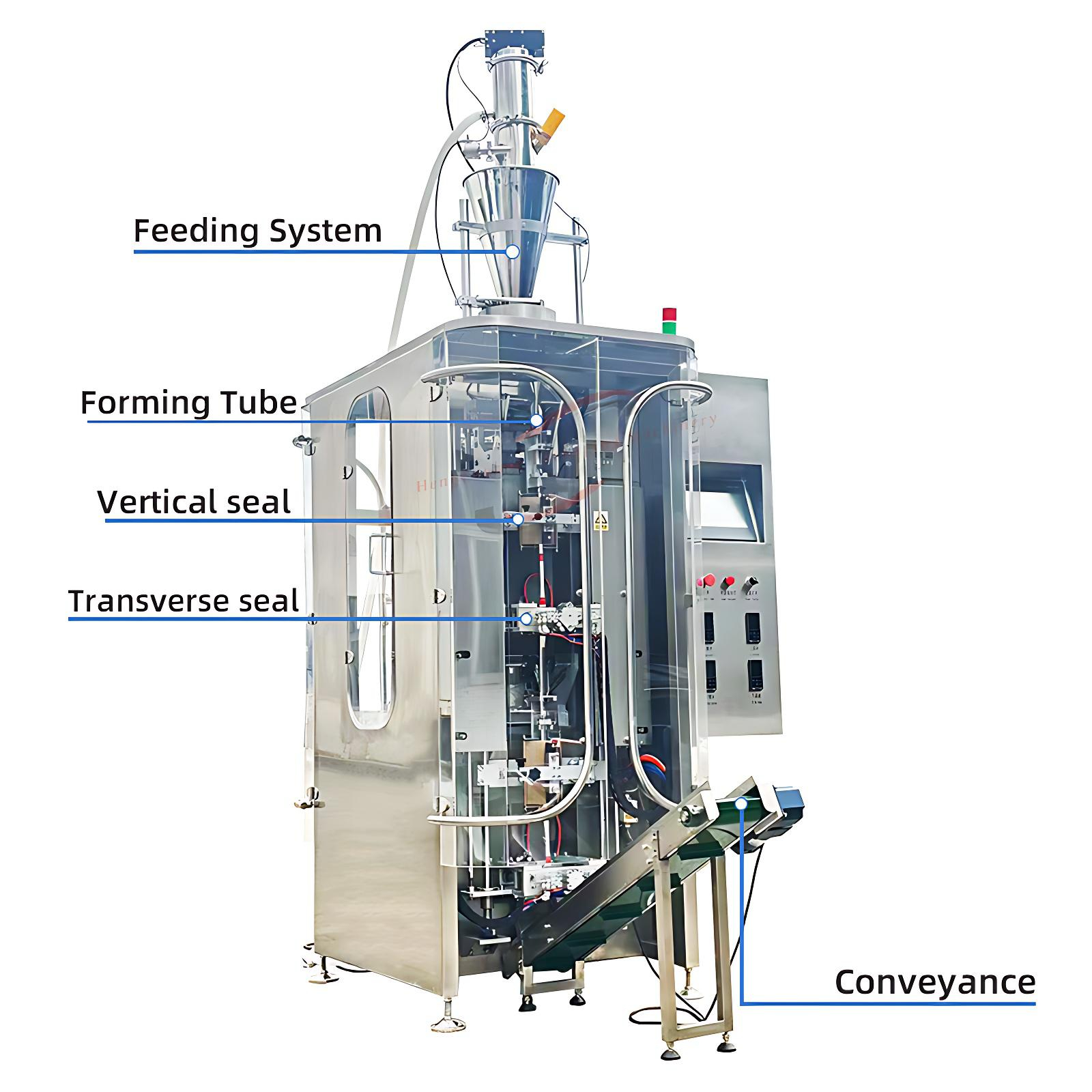 Fully Automatic Punching Machine For Tea Packaging Single-column Inner And Outer Bag Granule Packaging Machine