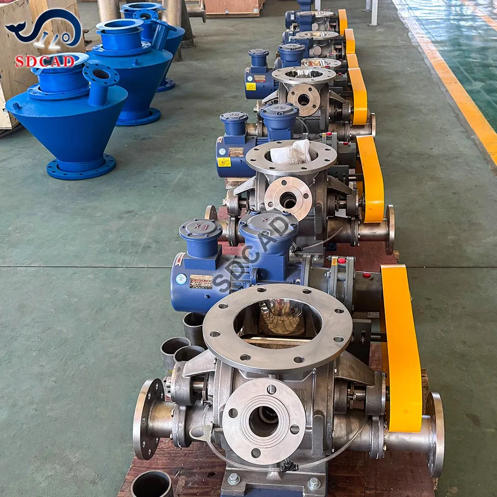 Automatic Bulk Material Pneumatic Conveying System Powder Transfer Silo Feeding