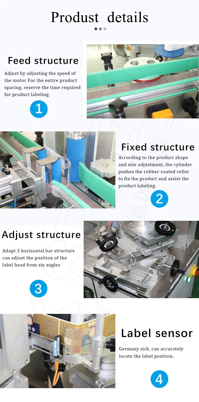 High-Demand Popular Products Multi-Functional Smart Speed Control Sticker Labeling Machine for Labeling Cosmetics