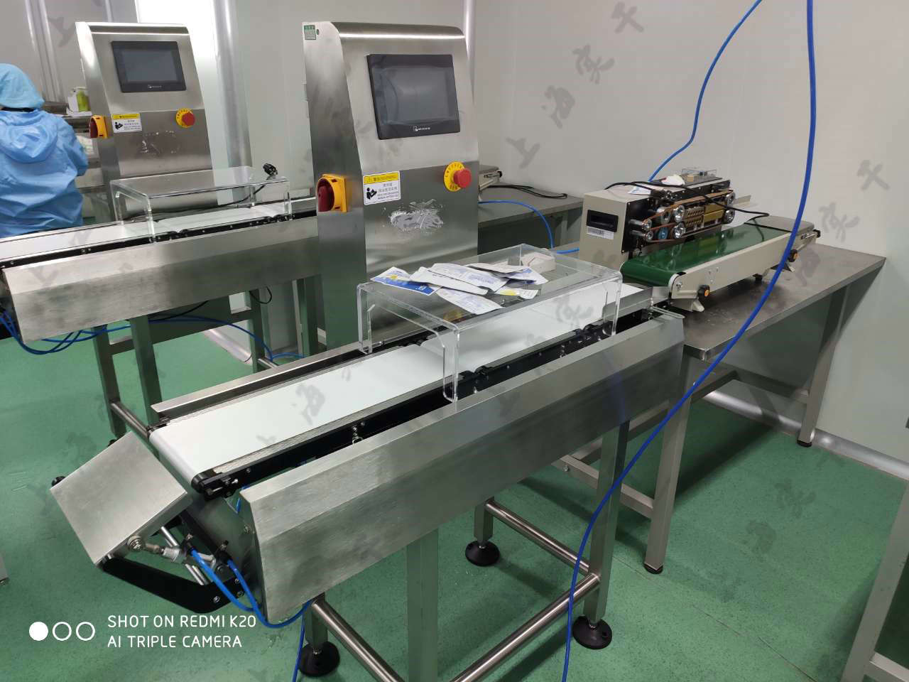 Small Bottle Check Weigher Rejection Systems