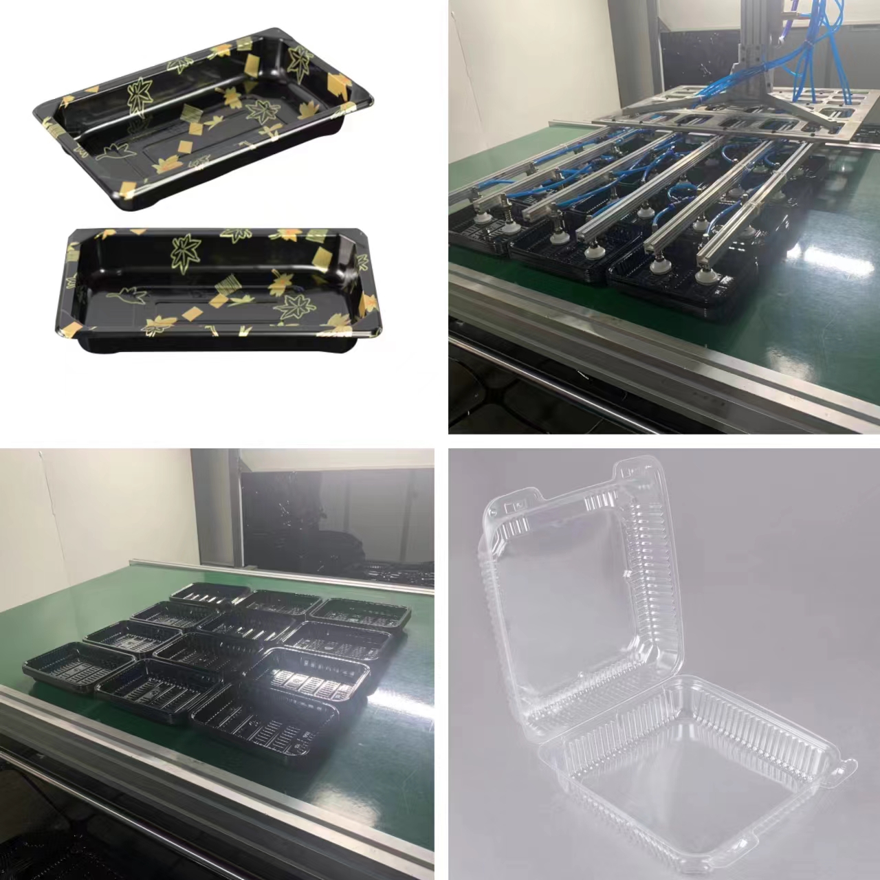 Vacuum Thermoforming Machines for Chemical and Medical Packaging Manufactured with PS ABS EPS PVC Plastic Types