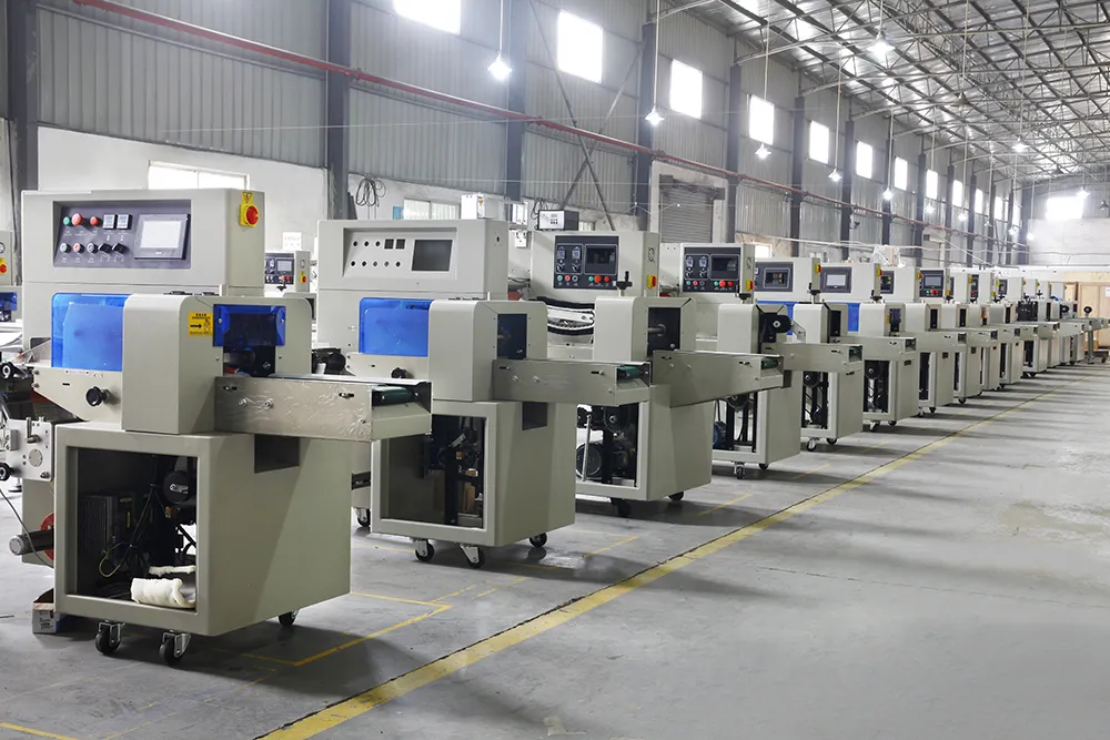 Horizontal Chocolate Bar Bread Soap Food Products Flow Pack Wrapping Packaging Machine