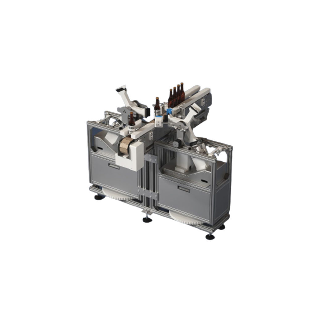 Dragonfly R6 Fully Automatic Electric Labeling Machine for Cans Bottles Bags Cartons Pouches for Beverage Chemical Packaging PLC