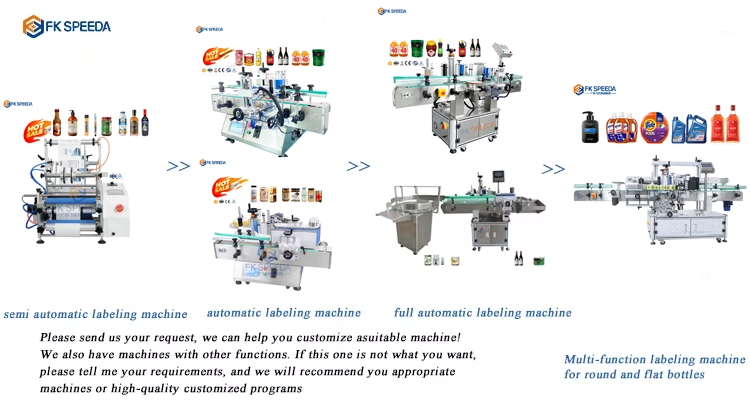 High-Demand Popular Products Multi-Functional Smart Speed Control Sticker Labeling Machine for Labeling Cosmetics