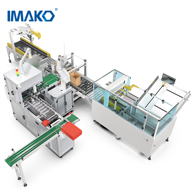 Collaborative Robotics Cartoning Machine Horizontal Packaging Machine Collaborative Robot Palletizer Tissue Paper Cartoning Machine