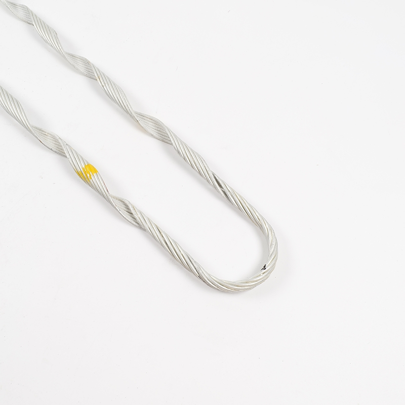 Full Tension Galvanized Steel Preformed Dead End Cable Tension Clamp for Opgw Transmission Distribution
