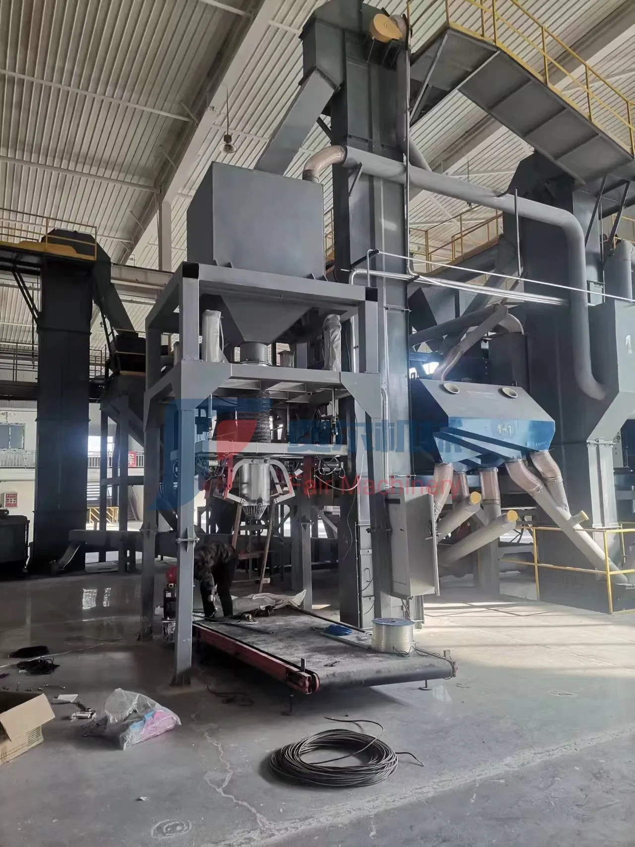500kg -2000kg Ton Bag Scale Grain Bulk Bag Jumbo Packing Bagging Machine