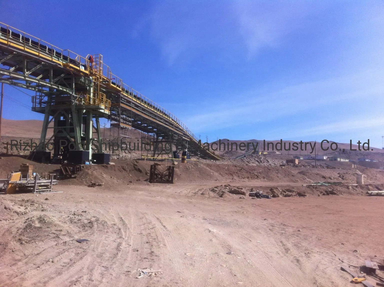 SPD Belt Conveyor System for Peru Conveying Coal Mine