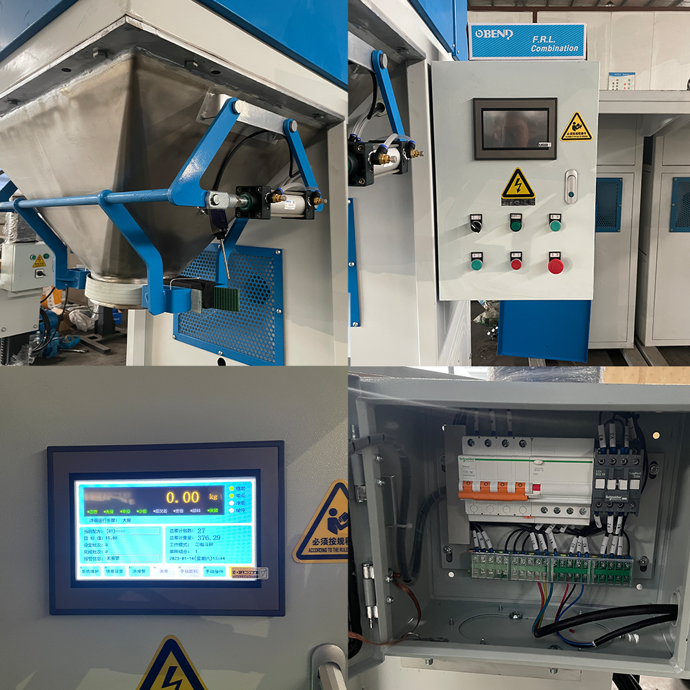 Vertical Bag Packaging Machine Energy Saving 5-50kg Industrial Bagging Filling Packing Machine for Fertilizer Industry