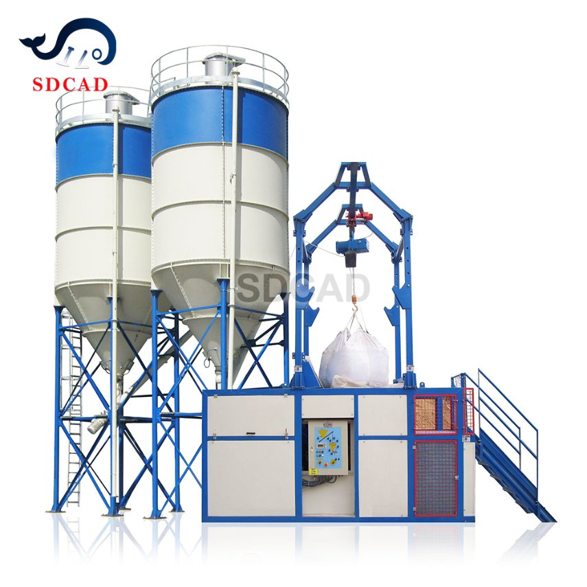 Automatic Bulk Material Pneumatic Conveying System Powder Transfer Silo Feeding