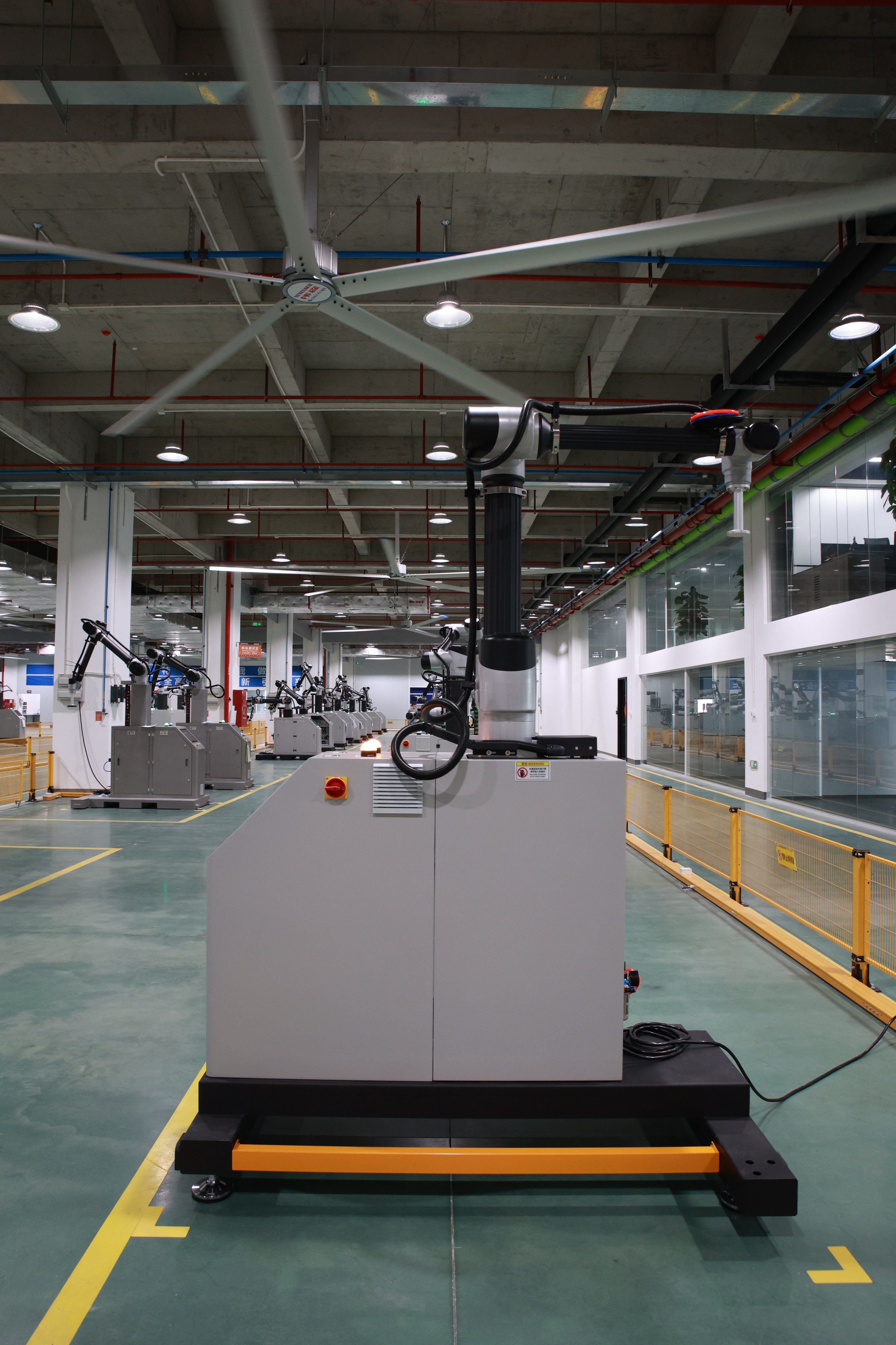 Fully Automated PLC Collaborative Robotic Palletizing System for Food &amp; Tobacco Industries Plastic Packaging Barrel Handling
