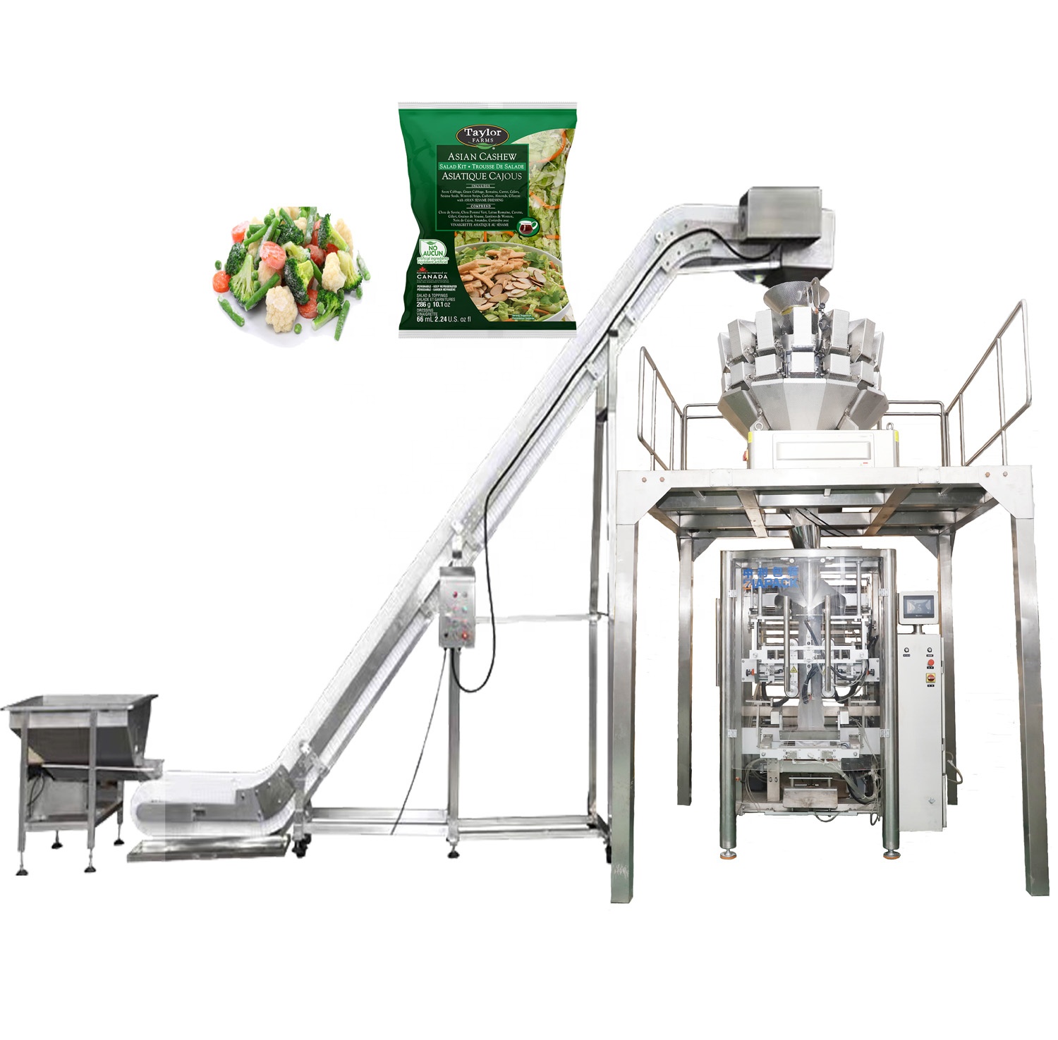 ZL720 Multifunctional Vertical Packaging Machine for Fried Chips Snack Food