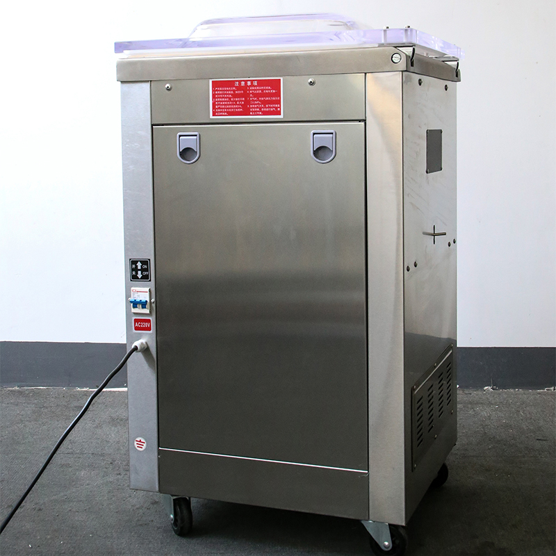 DZ-400 Fully Automatic Vacuum Packaging Machine Single Room Flat Meat Seafood Packaging Machine
