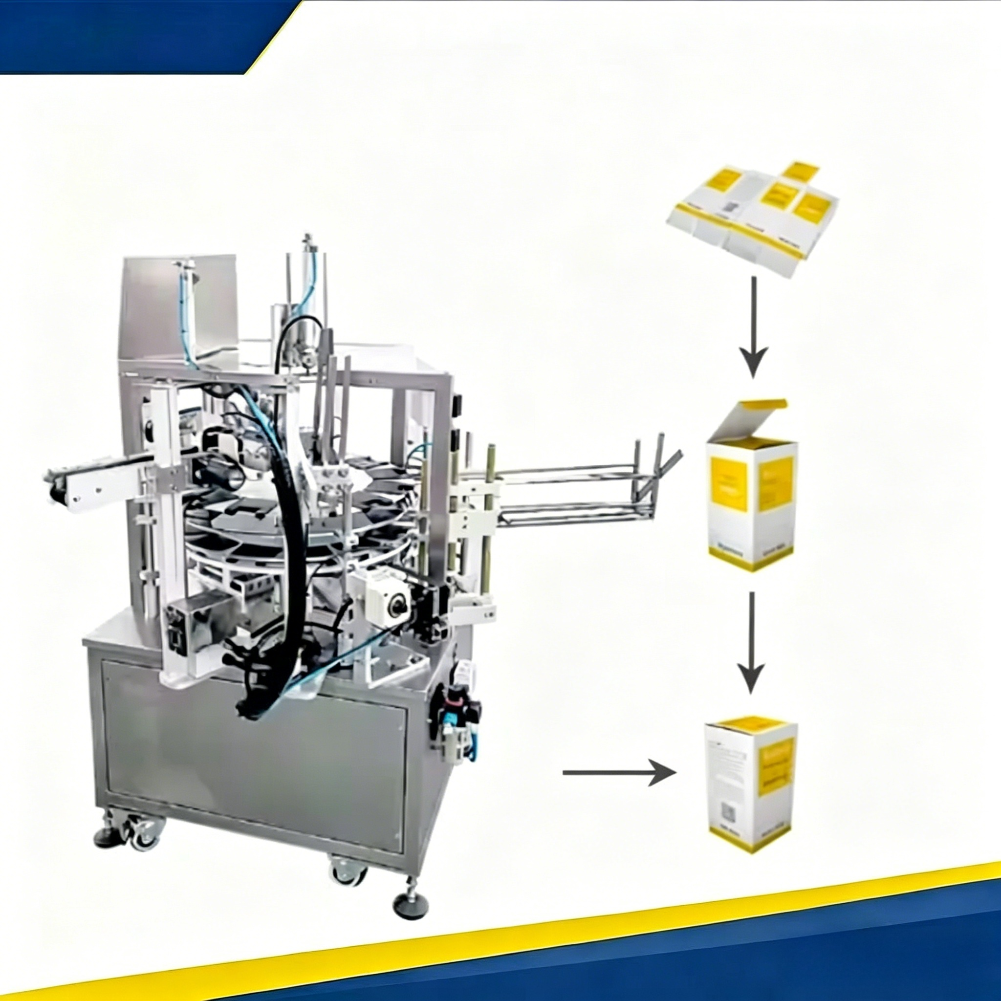 Automatic Hot Sale High Speed Fill and Seal Packing Machine Cartooning Machine