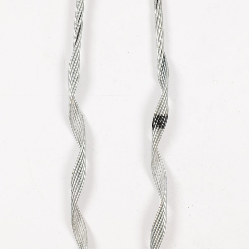Full Tension Galvanized Steel Preformed Dead End Cable Tension Clamp for Opgw Transmission Distribution