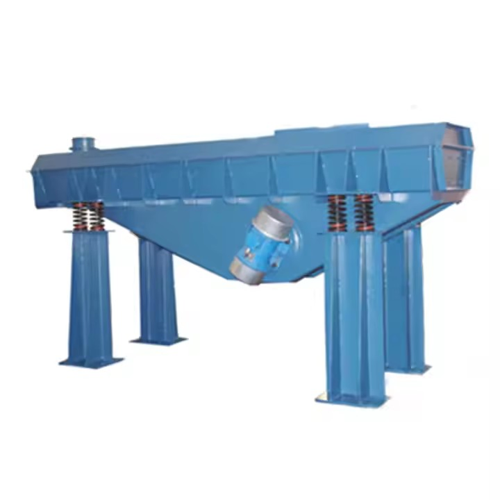 Continuous Operation Conveying Type Vibrating Sand Removal System for High Volume Production Lines