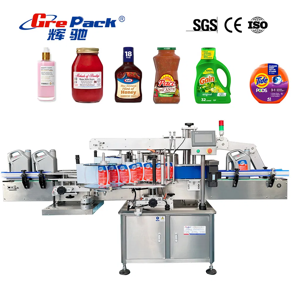 China Factory Automatic Square Bottle Labeling Machine