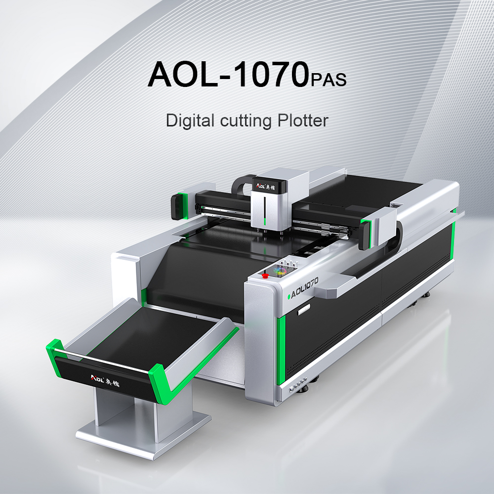 Aoyoo Flatbed Digital Cutter For Stickers Foam Kt Board Acrylic And Carton Box Materials