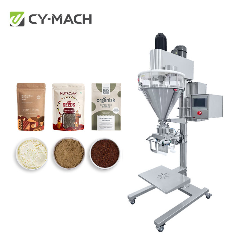 Semi Automatic Pouch Filling Machine Powder for Food Dosing Corn Wheat Flour Powder Filling Packing Machine