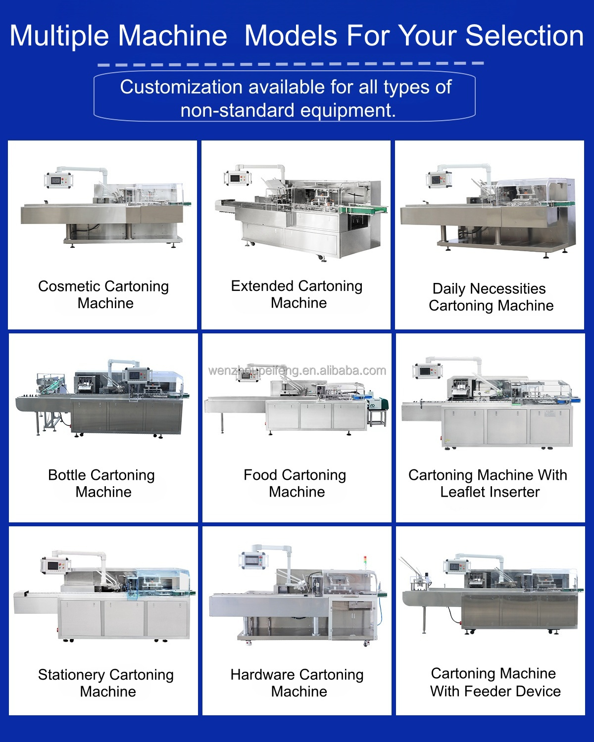 High Speed Automatic Counting Cartooning Machine Carton Packing Machine with feeder device for soap toothpaste