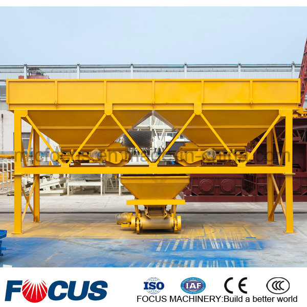 PLD800 Aggregate Weighing Hopper, 48m3/H Automatic Aggregate Batching System