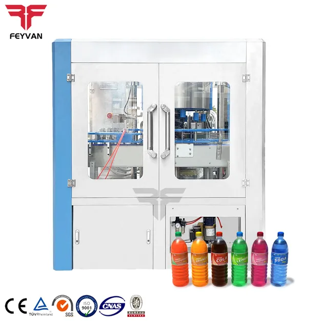 Right elevation view of labeling machine