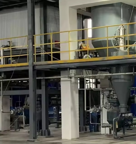 Custom Pneumatic Conveying System Southeast Asia Factory Use