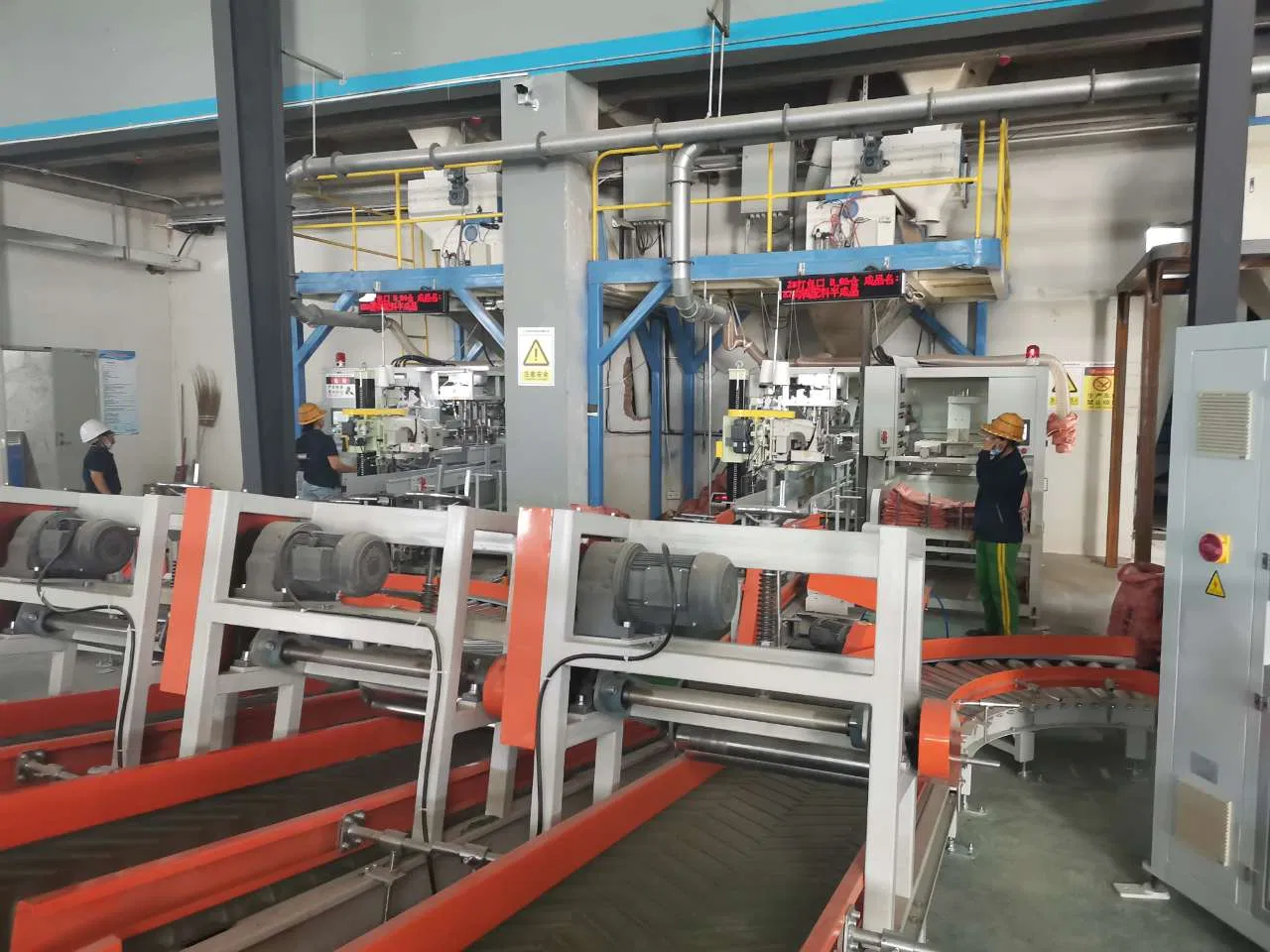 Semi Full Automatic Animal Food Poultry Feed Sealing Bagging Granular Packing Machinery