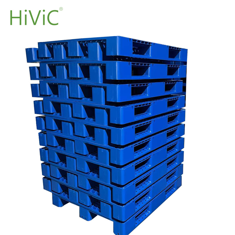 Hdpe Heavy Duty Rack Pallet Plastic Tray Recycle Colorful Euro Plastic Pallet Warehouse Storage Pallet