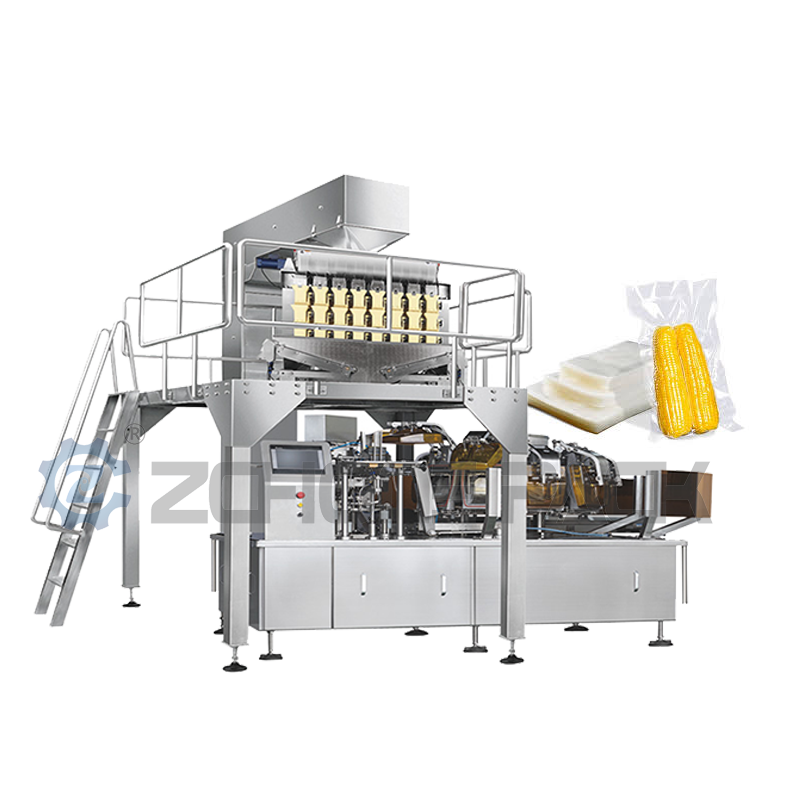 Multifunctional Large Professional Pre-made Bag Vacuum Product Packaging Machine Meat Nuts Vegetables