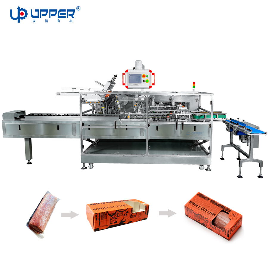 Automatic Snack Food Chocolate bar Cartooning Machine Packing Machine