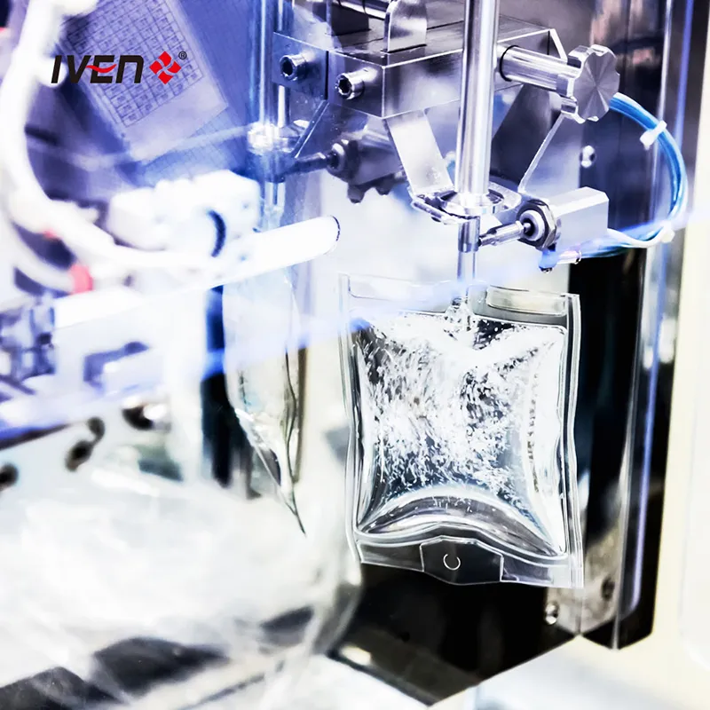 Sterile IV Infusion Pouch Sealing Equipment/Advanced Soft Bag Form-Fill-and-Seal Machine