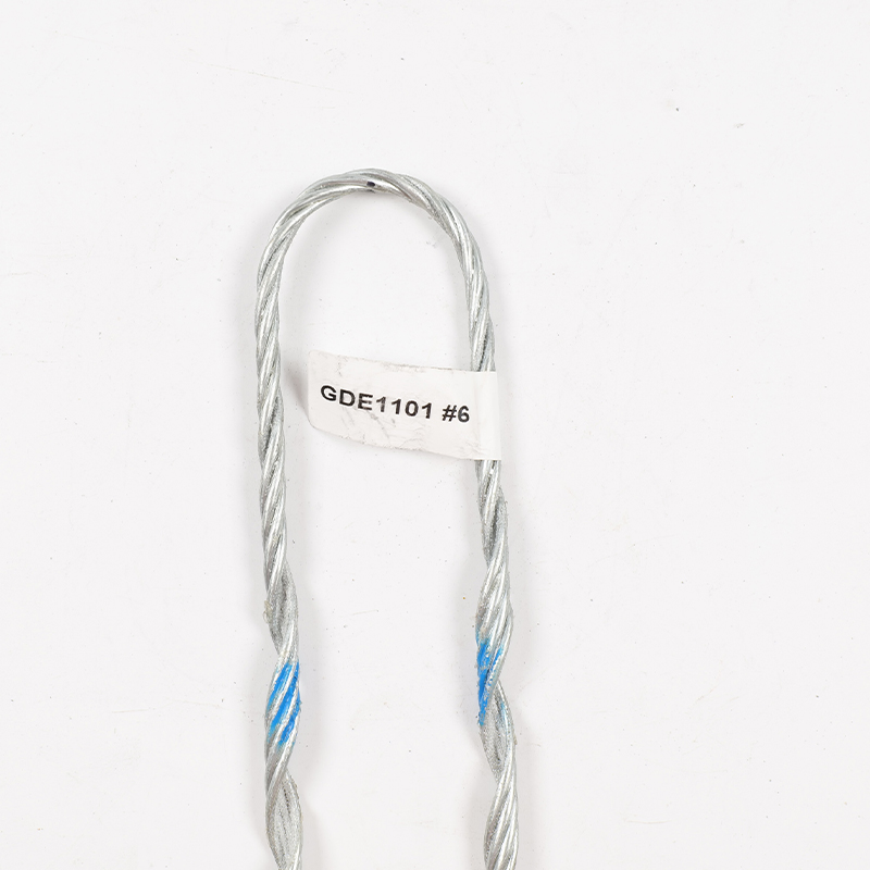 Helical Rod Preformed Cable Tension Clamp for Opgw Dead End Grip Dual Type with Adapter Kit
