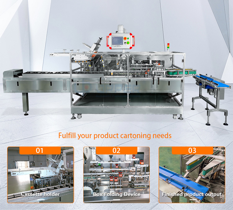 Automatic Snack Food Chocolate Bar Cartoning Machine Packing Machine Overview