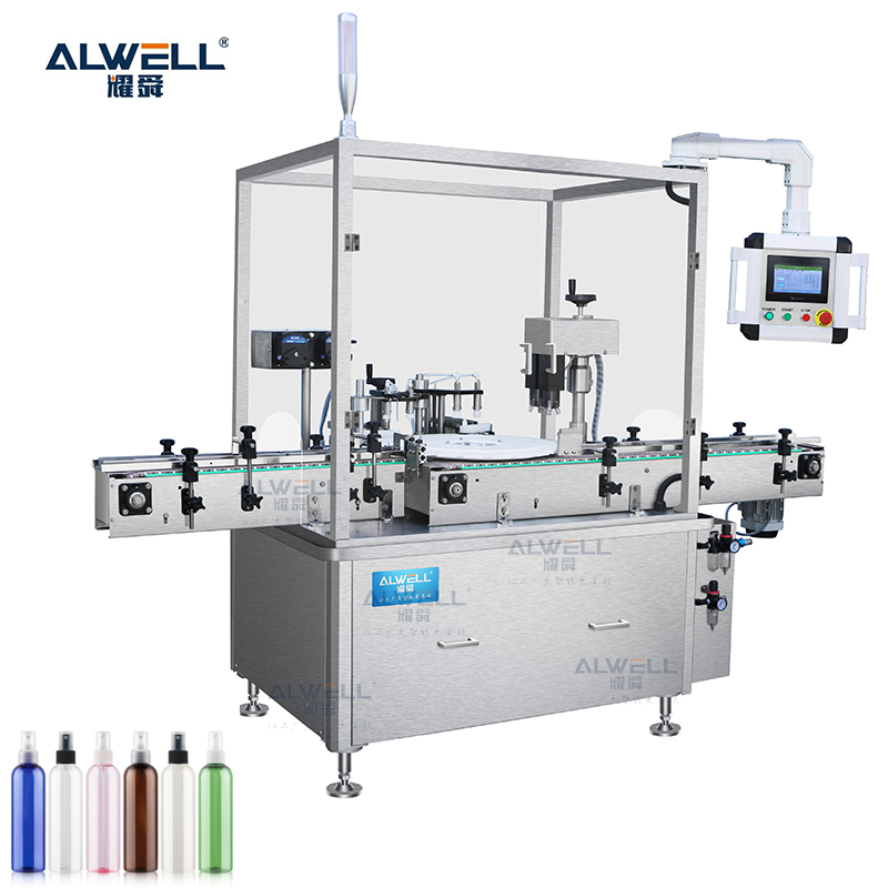 Automatic Body Spray Perfume Liquid Filling Sealing Machine