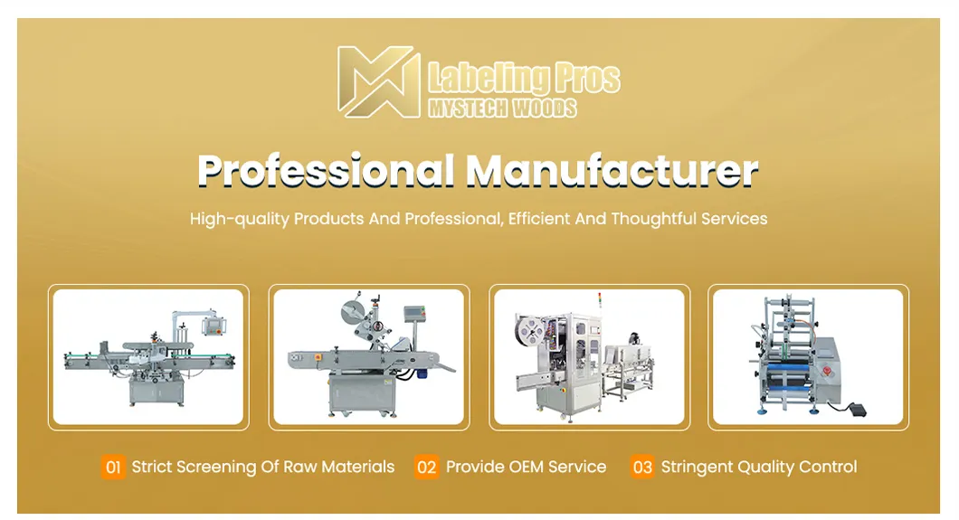 Automatic Bottle-Rolling Labeling Machine