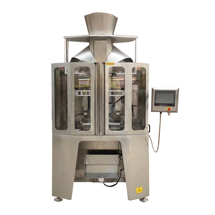Automatic Weighing Filling Vertical Pouch Packing Machine Solids Multihead Vertical Packaging Machine