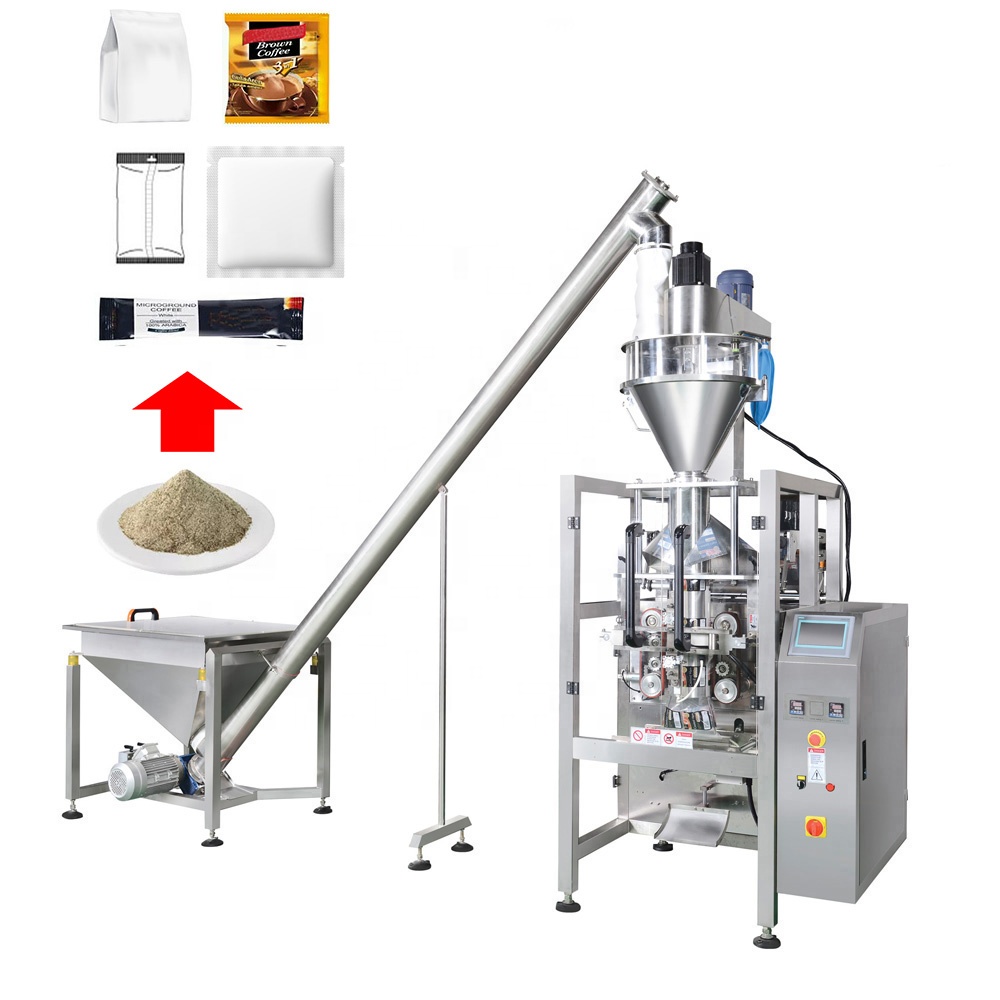 ECHO Automatic Vertical Pouch Bag for Bath Bulk Edible Sea Salt Coffee Pepper Granule Packing Machine