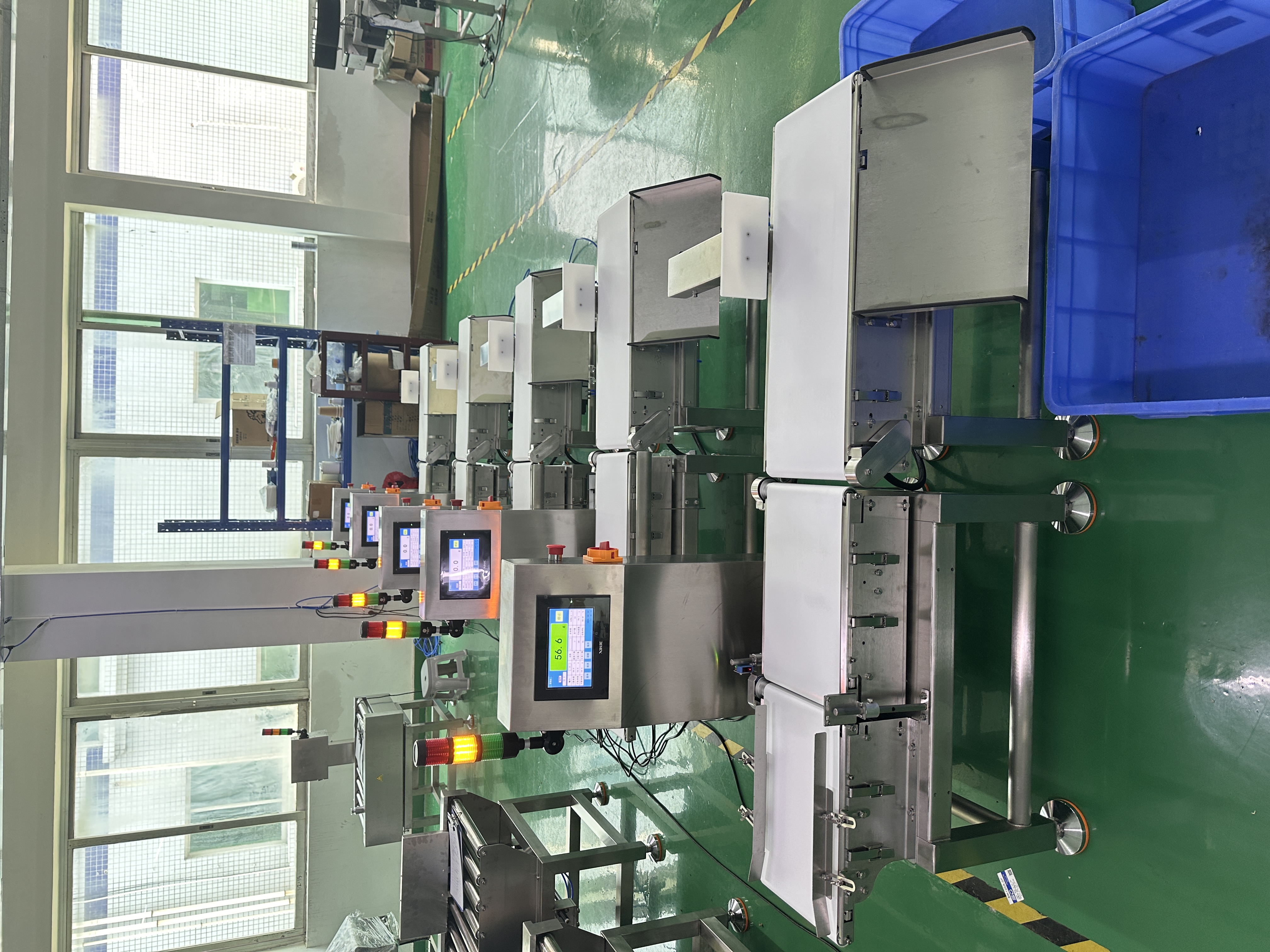 Whole-range Inspection Checkweigher for Packaged Finished Food, Factory Direct Checkweigher for Food Processing Plant